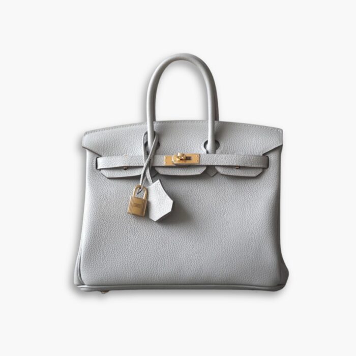 Hermes Birkin 25 Togo Pearl Grey 25cm