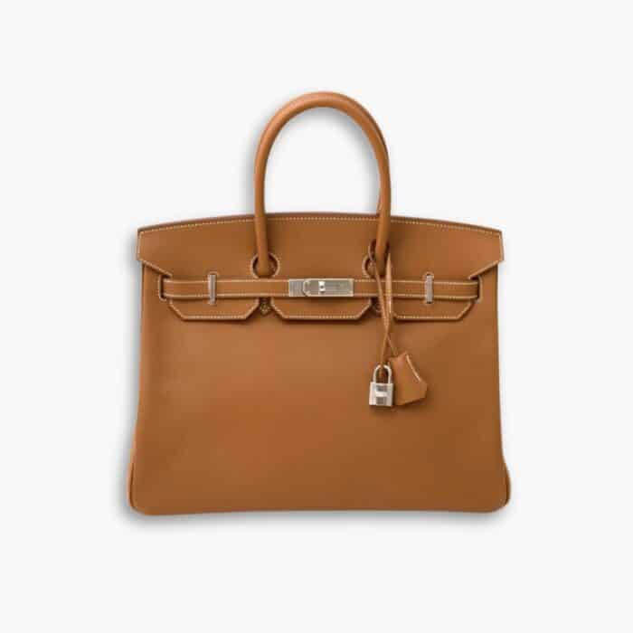 Hermes Birkin 35 Epsom Gold Brown 35cm