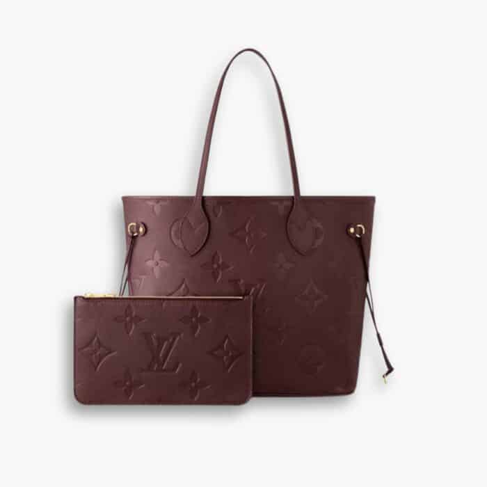 Louis Vuitton Neverfull Bag Wine Red 31cm M46599