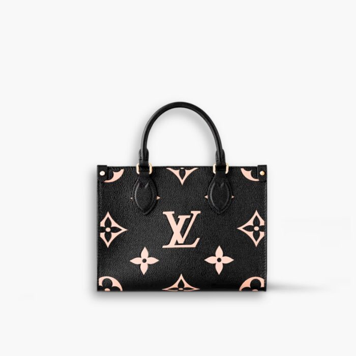 Louis Vuitton Onthego Empreinte Bicolor Black 18cm M45659