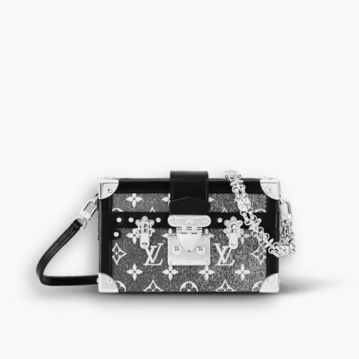 Louis Vuitton Petite Malle Bag Grey 19cm M21462