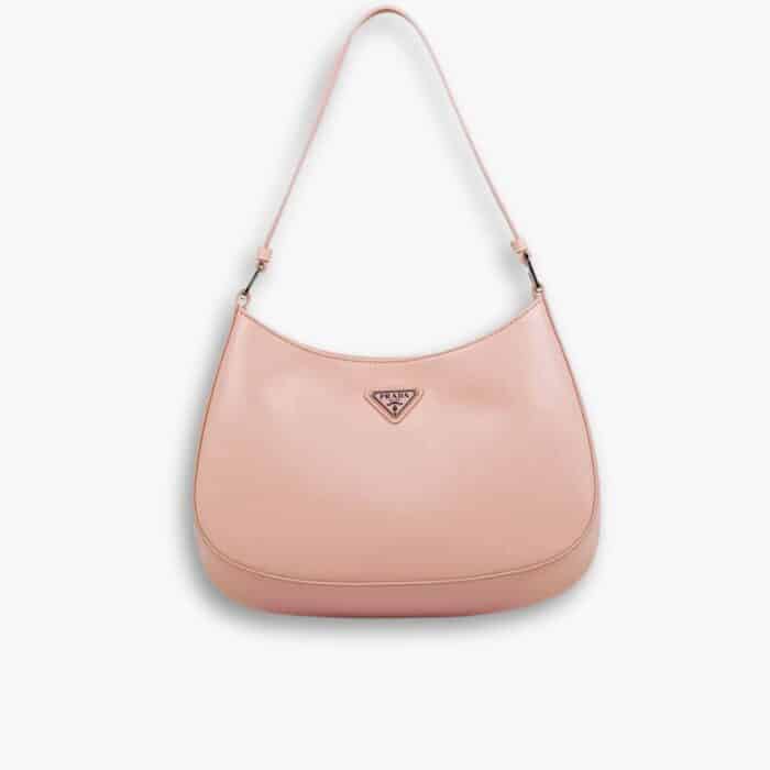 Prada Cleo Brushed Leather Pink 22 Cm