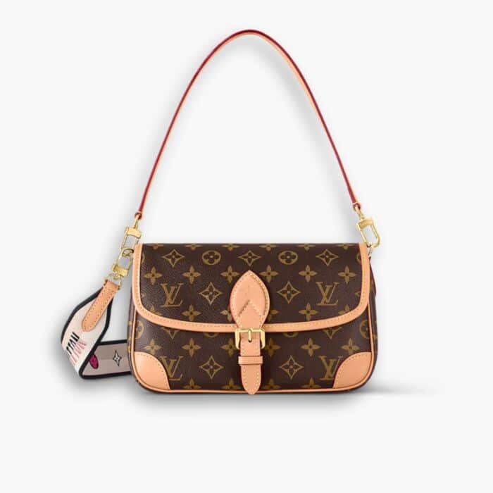 Louis Vuitton Diane Bag Monogram Black 24cm M45985