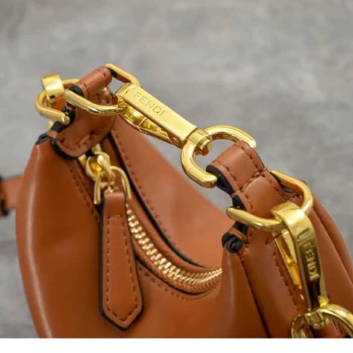 Fendi Fendigraphy Bag Brown 16.5cm 8BS081A5DYF1MQI - Image 3