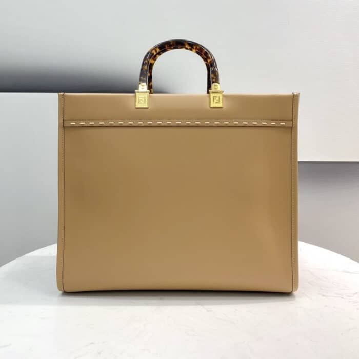 Fendi Sunshine Medium Bag Brown 35cm 8BH386AHN5F1FEO - Image 3
