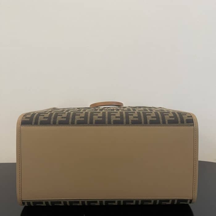 Fendi Sunshine Bag FF Brown 35cm - Image 4