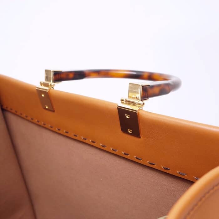 Fendi Sunshine Large Bag Brown 40cm 8BH372ABVLF0PWZ - Image 5