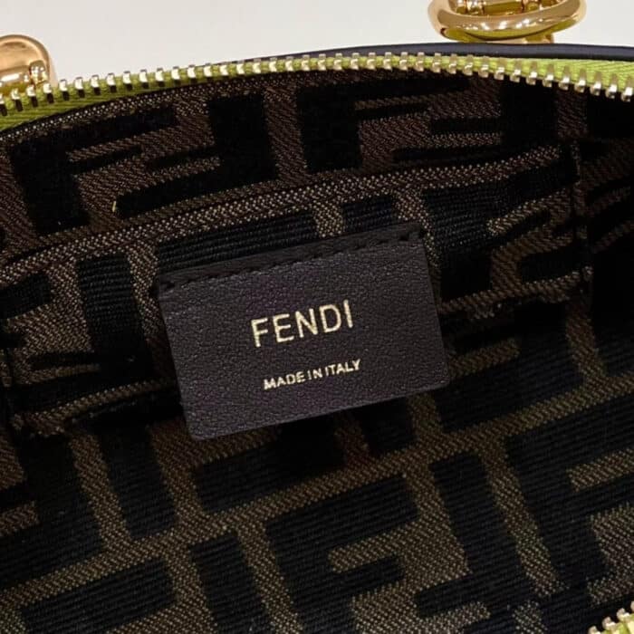 Fendi By The Way Boston Bag Green 17cm 8BS067ABVLF1JCP - Image 6