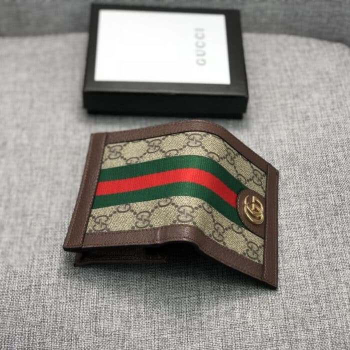 Gucci Ophidia Card Case Wallet Brown 11cm 523155 96IWG 8745 - Image 5