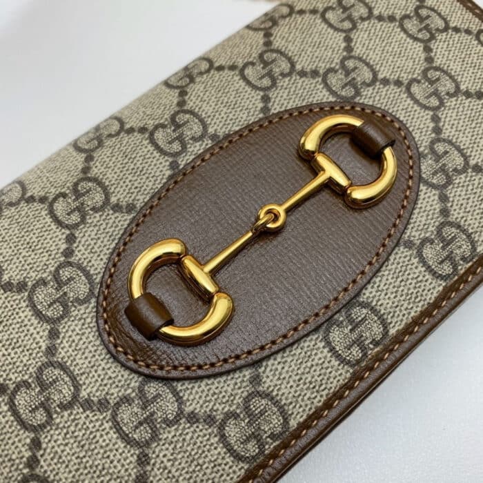 Gucci Horsebit 1955 Wallet Brown 19cm 621892 92TCG 8563 - Image 4