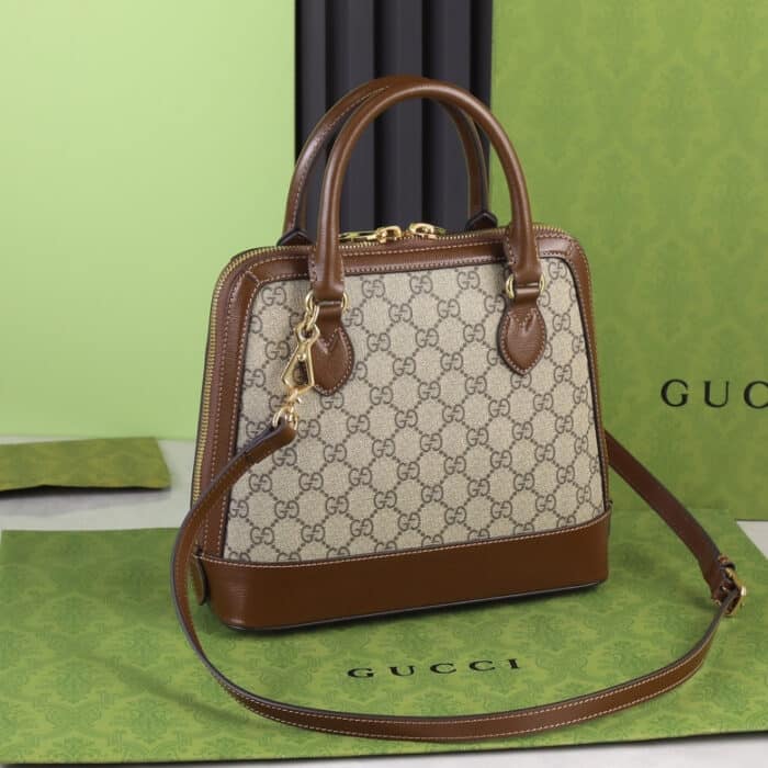 Gucci Horsebit 1955 Bag Brown 25cm 621220 92TCG 8563 - Image 3