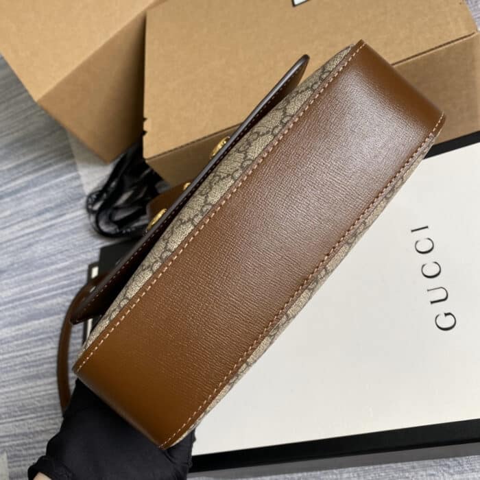 Gucci Horsebit 1955 Bag Brown 22.5cm 645454 92TCG 8563 - Image 5