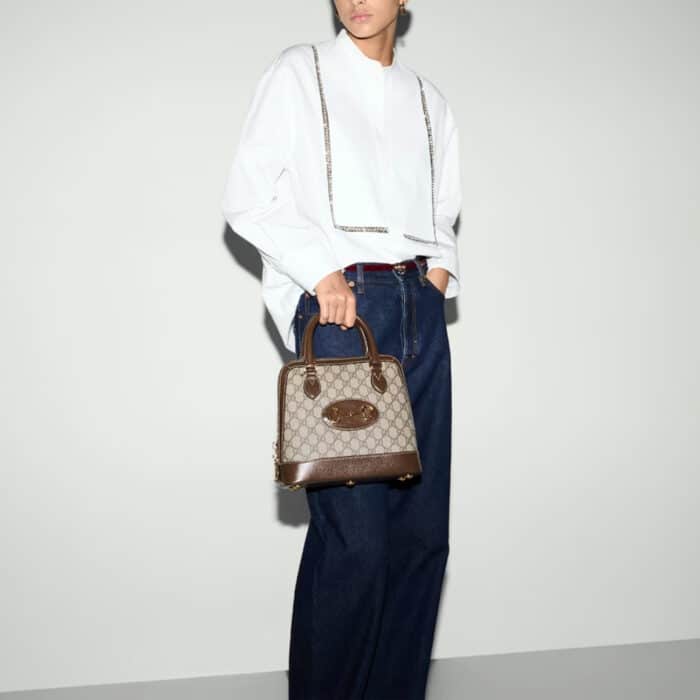Gucci Horsebit 1955 Bag Brown 25cm 621220 92TCG 8563 - Image 8