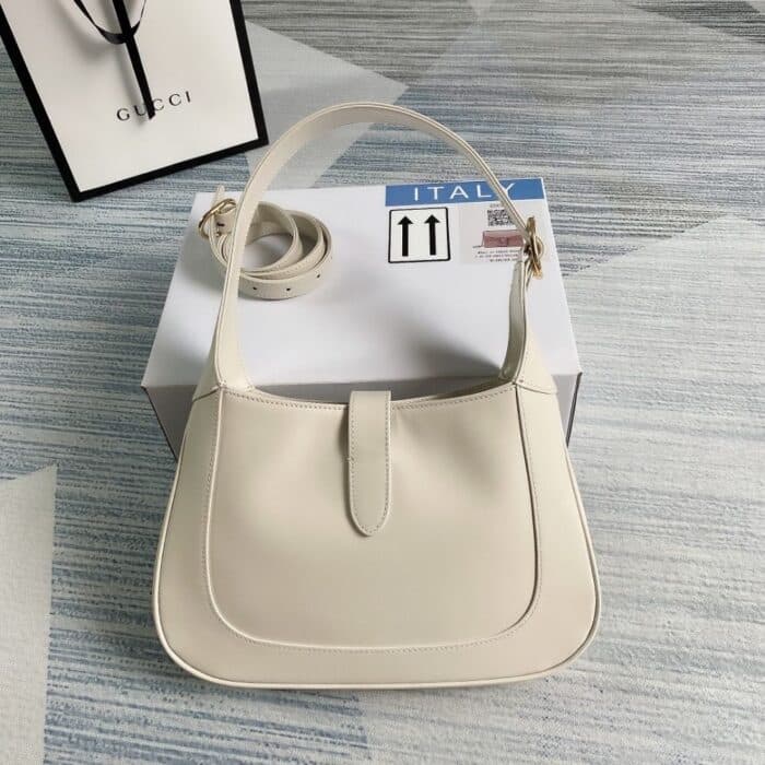 Gucci Jackie 1961 Small Bag White 28 cm 636709 10O0G 9022 - Image 3