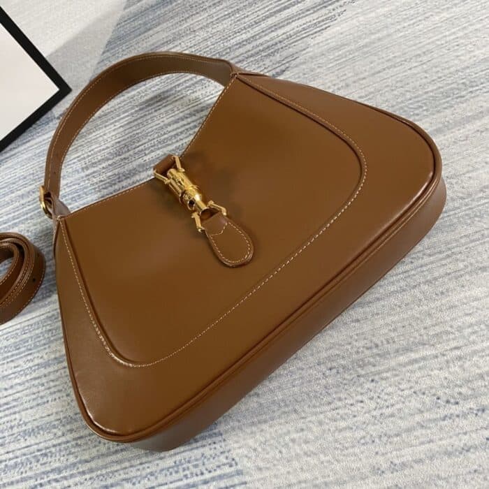 Gucci Jackie 1961 Small Bag Brown 28 cm 636709 10O0G 2361 - Image 4