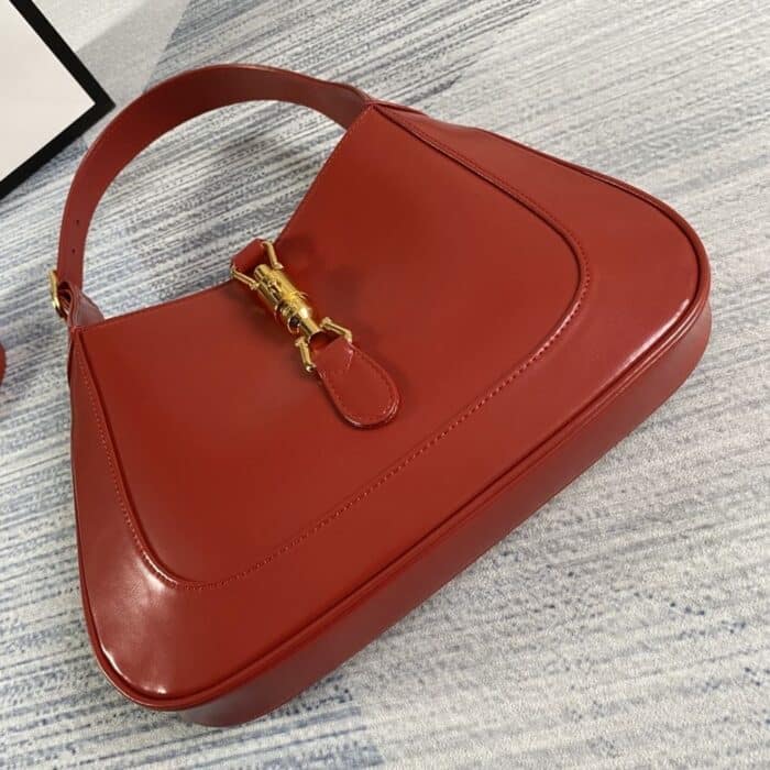 Gucci Jackie 1961 Small Bag Red 28 cm 636709 10O0G 6638 - Image 4