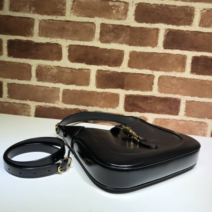 Gucci Jackie 1961 Small Bag Black 28 cm ‎36709 10O0G 1000 - Image 5