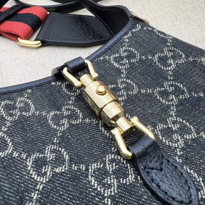 Gucci Jackie 1961 Mini Bag Black 19 cm ‎685127 UN3AG 1294 - Image 8