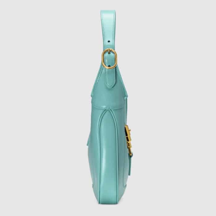 Gucci Jackie 1961 Small Bag Blue 28 cm 636709 10O0G 4933 - Image 5