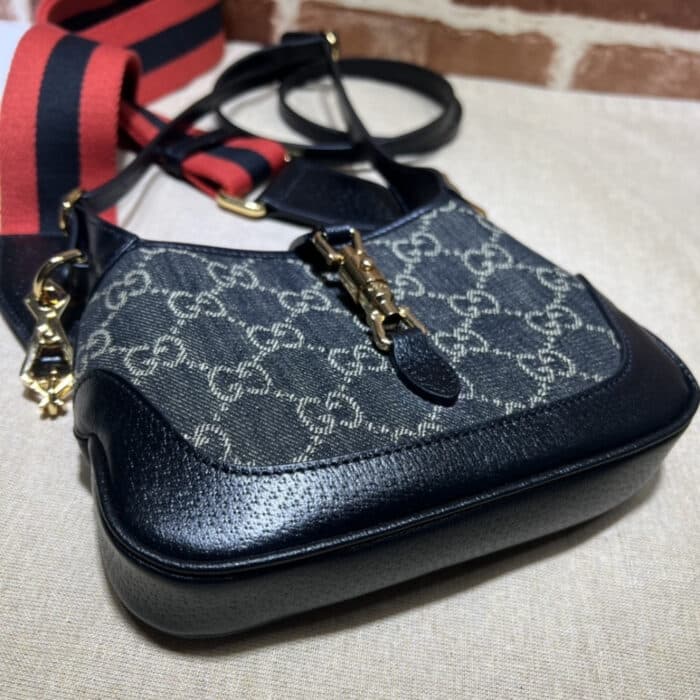 Gucci Jackie 1961 Mini Bag Black 19 cm ‎685127 UN3AG 1294 - Image 4