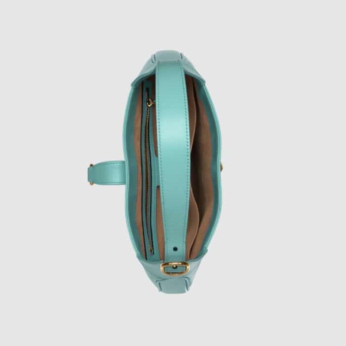 Gucci Jackie 1961 Small Bag Blue 28 cm 636709 10O0G 4933 - Image 6