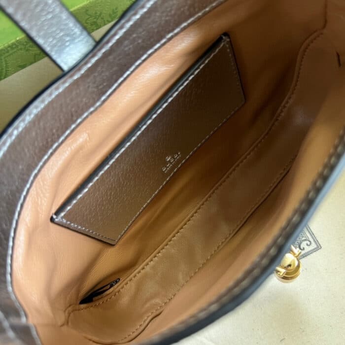 Gucci Jackie 1961 Mini Bag 19 cm Silver 675799 1TR0G 8106 - Image 7