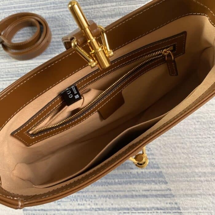 Gucci Jackie 1961 Small Bag Brown 28 cm 636709 10O0G 2361 - Image 7