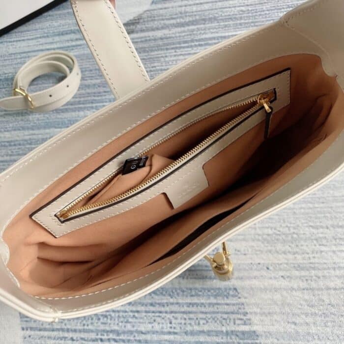 Gucci Jackie 1961 Small Bag White 28 cm 636709 10O0G 9022 - Image 7