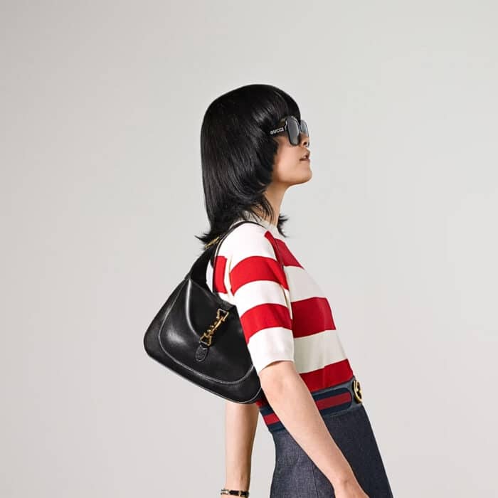 Gucci Jackie 1961 Small Bag Black 28 cm ‎36709 10O0G 1000 - Image 9