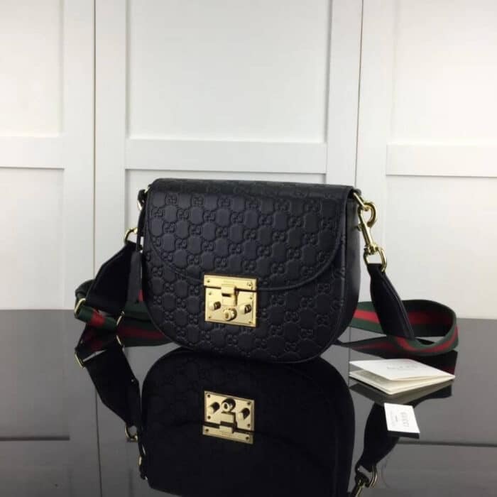 Super Vip 1:1 - Gucci Padlock Bag 25cm Black 453189 - Image 2