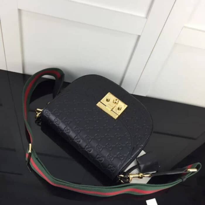 Super Vip 1:1 - Gucci Padlock Bag 25cm Black 453189 - Image 5