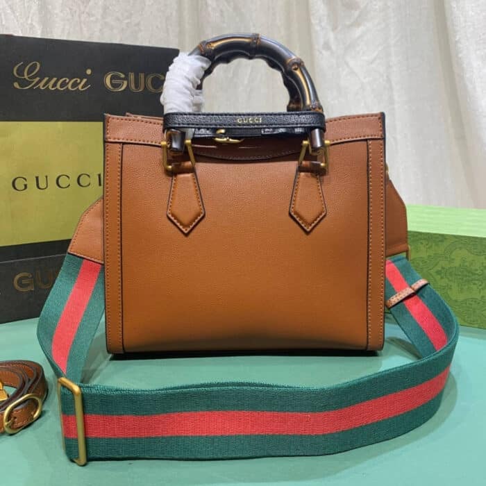 Gucci Diana Tote Bag Brown 27cm - Image 2