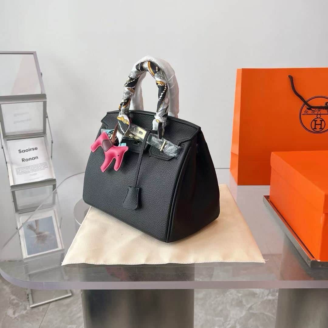 Hermes Birkin 35 Togo Leather Black 35Cm - Image 4