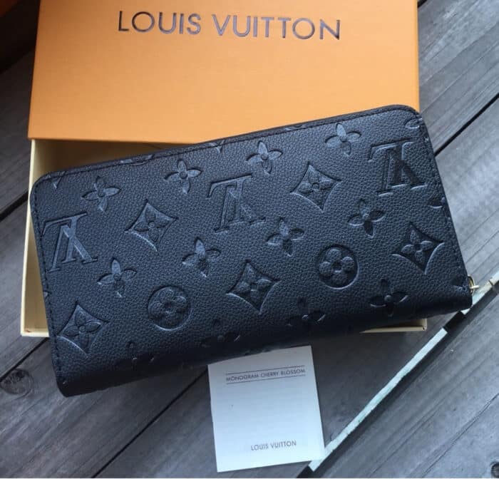 Louis Vuitton Zippy Wallet Monogram Black 19cm M61864 - Image 3
