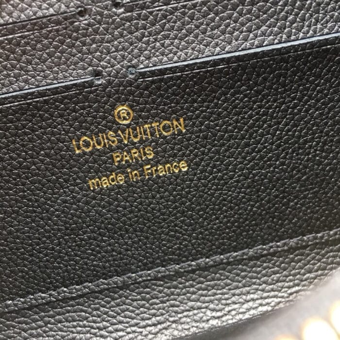 Louis Vuitton Zippy Wallet Monogram Black 19cm M61864 - Image 6