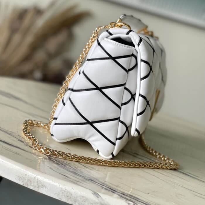 Louis Vuitton GO-14 MM White Black 31Cm - Image 3