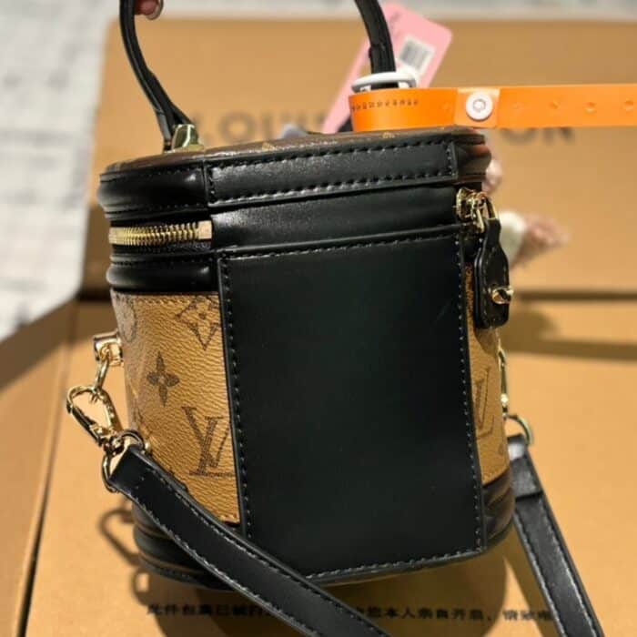 Louis Vuitton Cannes Bag Monogram And Black 15cm M43986 - Image 5