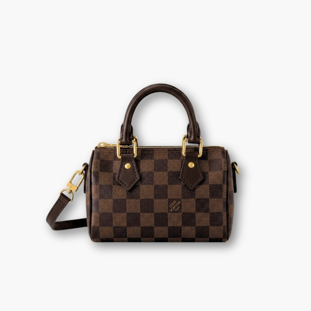 Louis Vuitton Speedy Bandoulière Damier Ebene 17cm N40489