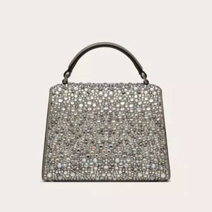 Valentino Vsling Mini Handbag With Sparkling Crystal 19Cm - Image 4