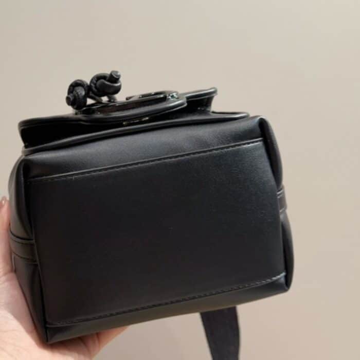 Valentino Garavani Loco Bucket Bag Black 18cm - Image 10