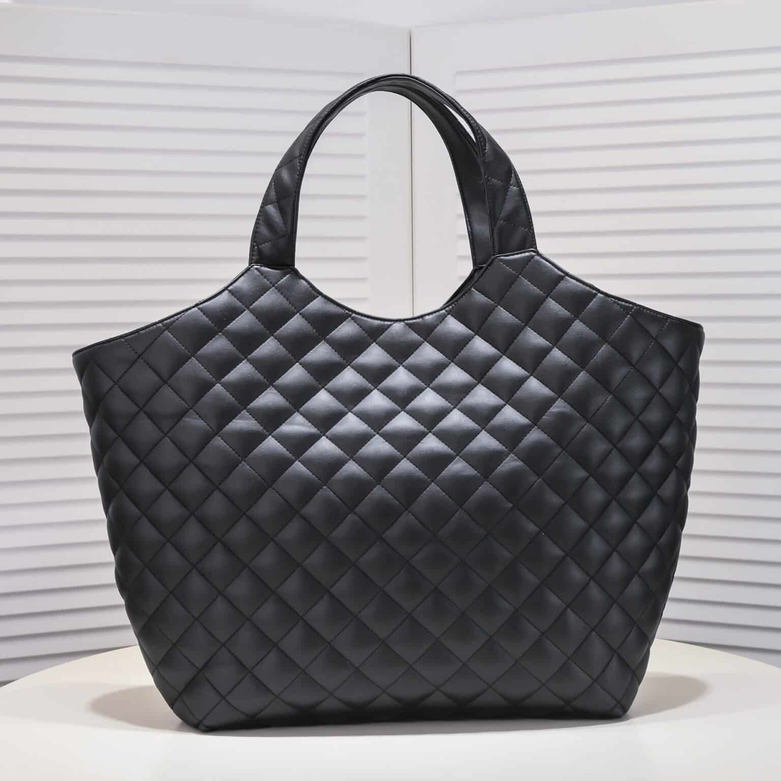 Saint Laurent Icare Maxi Shopping Bag Black 58cm - Image 3