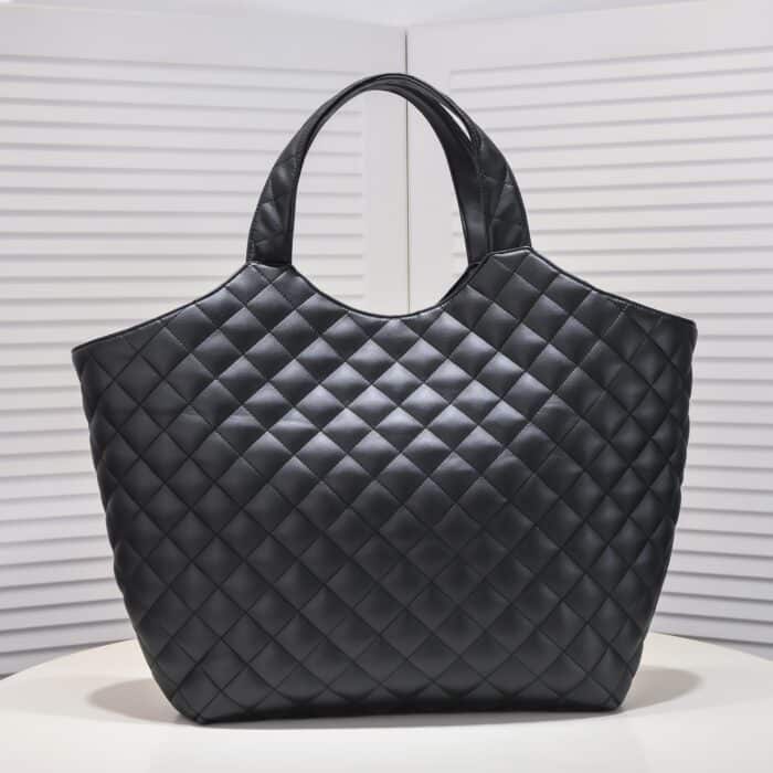 Saint Laurent Icare Maxi Shopping Bag Black 58cm - Image 3