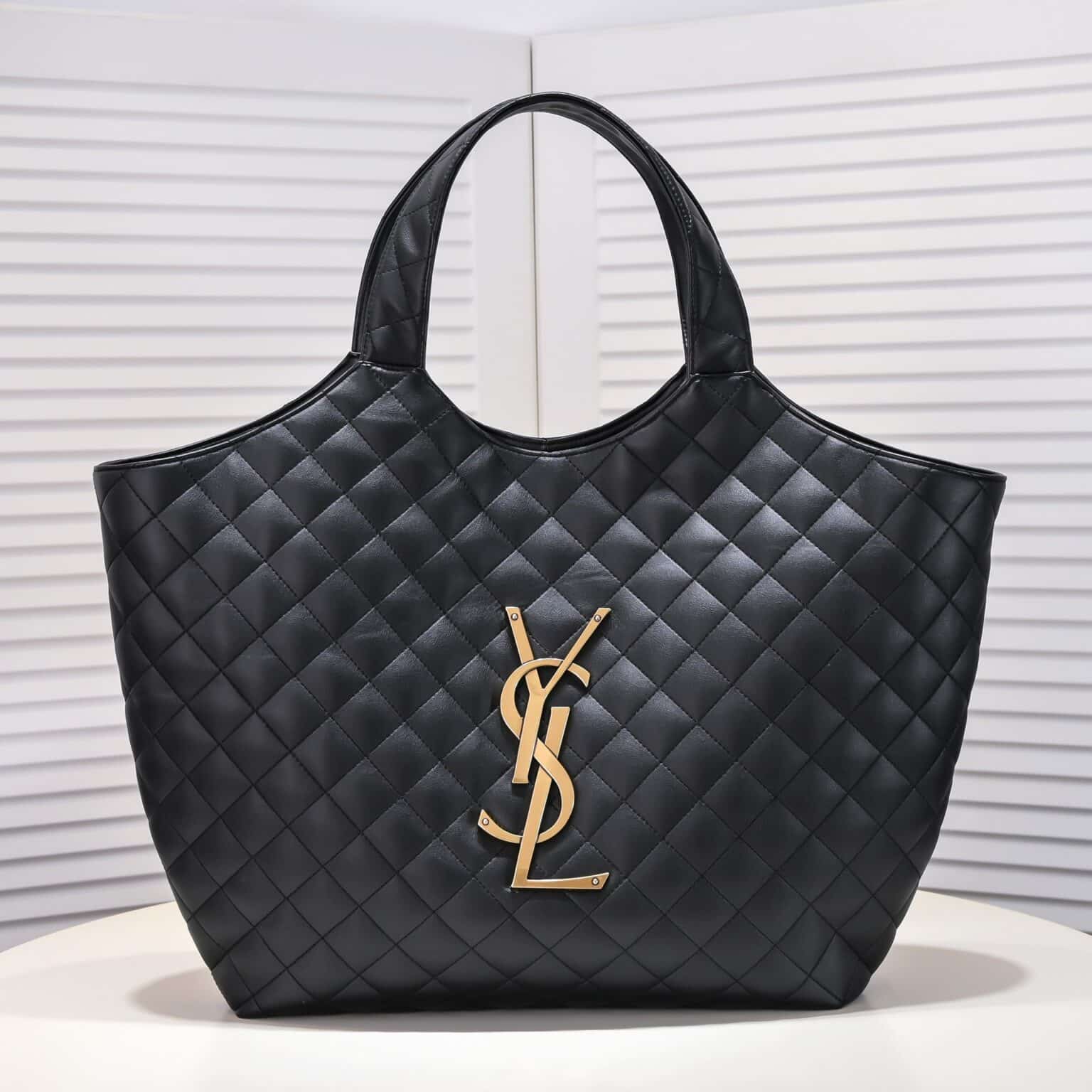 Saint Laurent Icare Maxi Shopping Bag Black 58cm - Image 2