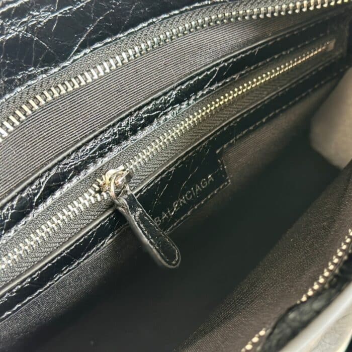 Balenciaga Le City Small Bag In Black 8114422AA9S1000 30cm - Image 6