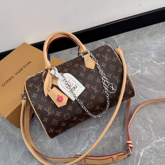 Louis Vuitton Speedy Soft 30 Bag White Tag 30cm - Image 2