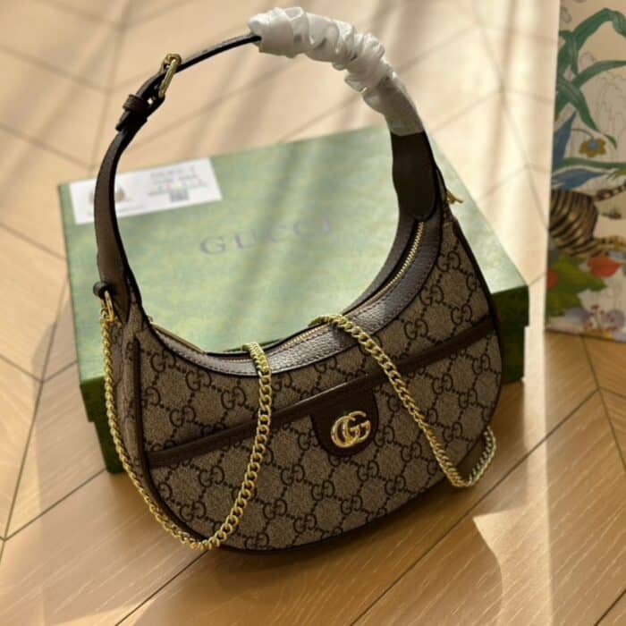 Gucci Ophidia Gg Mini Shoulder Bag Brown 22cm 772308K9GSG - Image 3