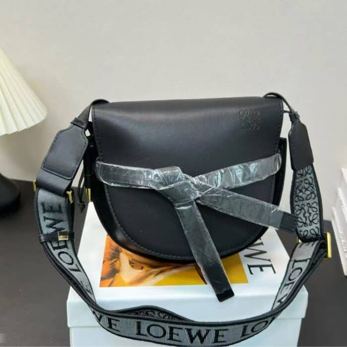 Loewe Gate Dual Bag Black 20cm A650N46X13 1100 - Image 2