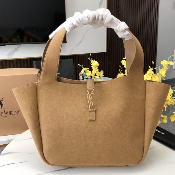 Saint Laurent Le 5 À 7 Bea En Suède Golden Leaf 50cm 763435008IW3194 - Image 3
