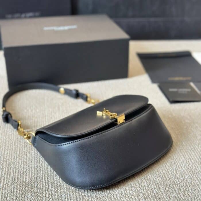 Saint Laurent Voltaire Top Handle Black 20cm 8008460SX0W1000 - Image 4