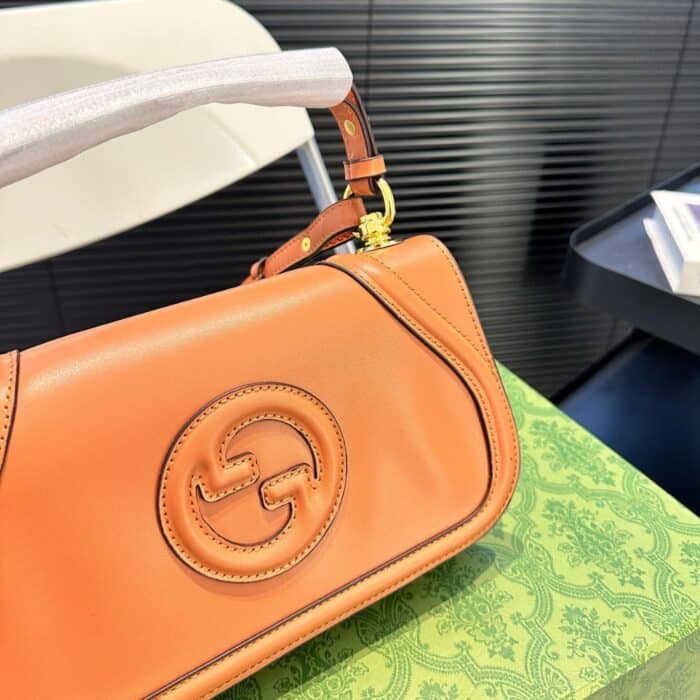 Gucci Blondie Small Top Handle Bag Brown 26cm 815714 AAEC2 2718 - Image 5